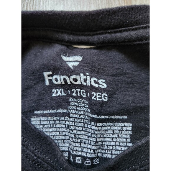 Super Bowl LVI Dueling Tickets LA Rams  Cincinnati Bengals Fanatic Black Tee 2XL - Picture 4 of 7